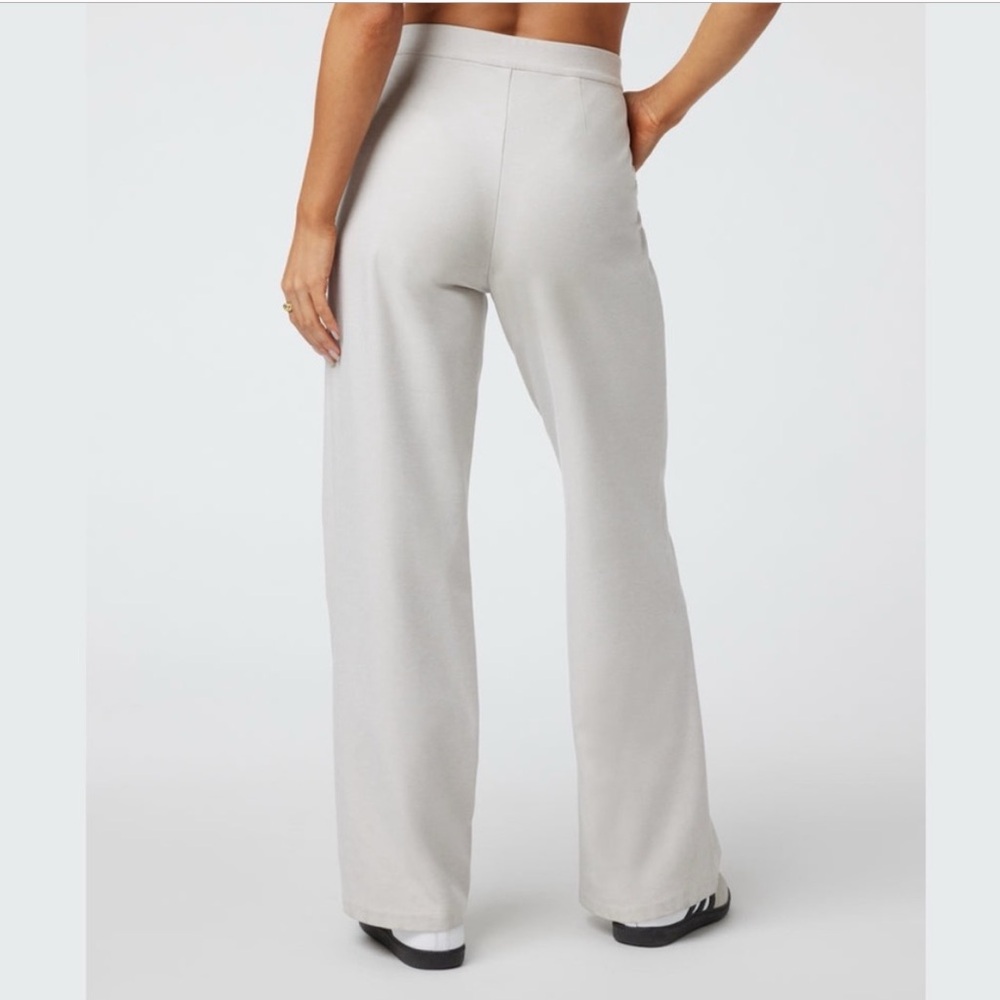 Vuori Wide-Leg Pants in Light Gray - Picture 4 of 13